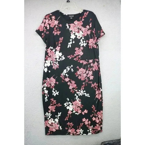 J. Jill Wearever Collection Women's Midi Dress-Size Medium-Floral - Picture 1 of 7